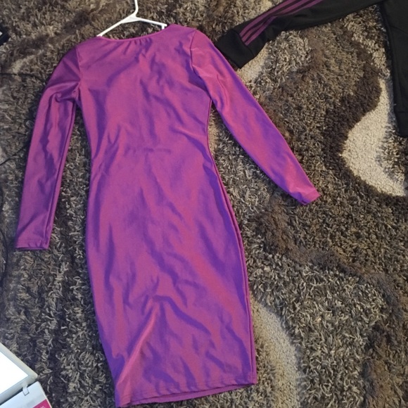 Purple dress
