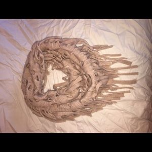 Fringe scarf