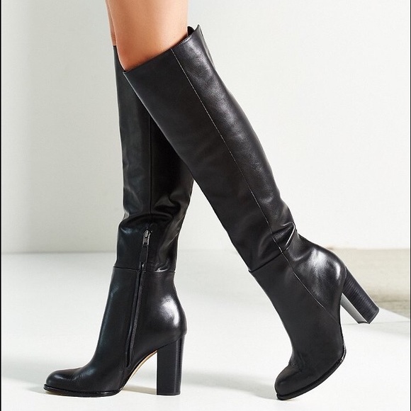 NEW black knee boots