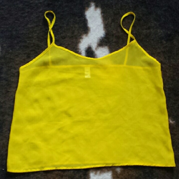 American Apparel Chiffon Tank