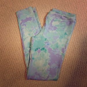 FINAL SALE! THEN DONATING!Watercolor yoga leggings
