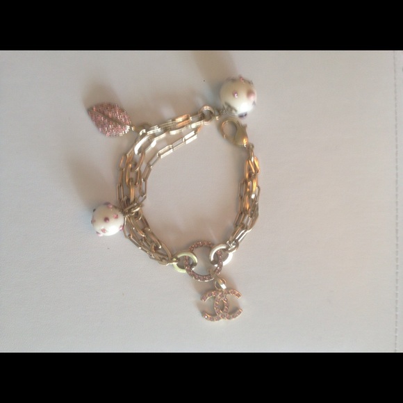 Chanel vintage charm bracelet