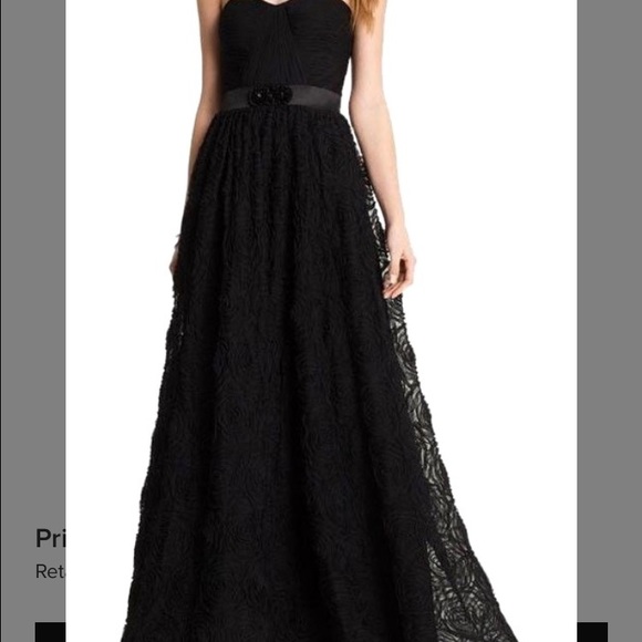Adrianna Papell black gown