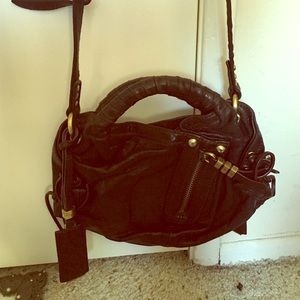 Black cross body bag