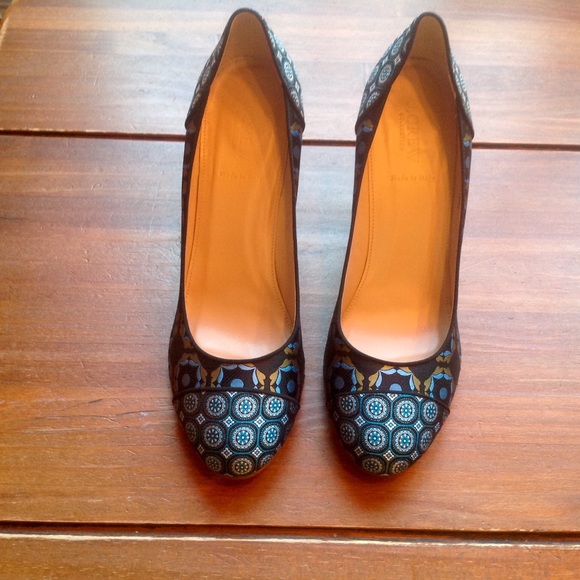 RARE! J CREW Collection Etta Cap Toe Pump sz 11