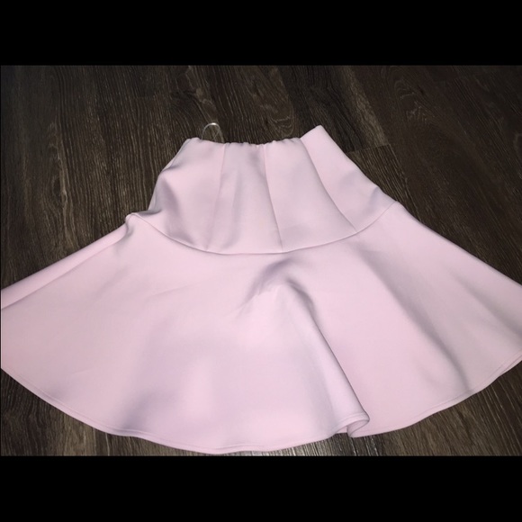 Nasty gal skirt sz small pink high waisted