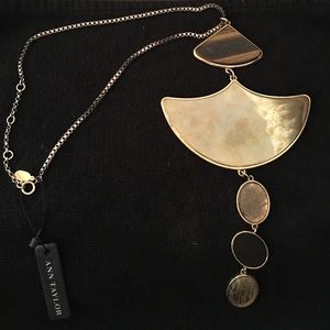 Gold Ann Taylor Statement Necklace