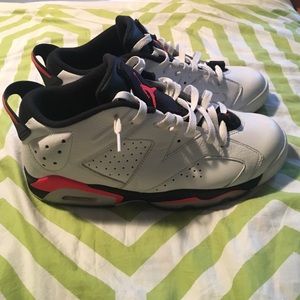 Size: 10.5 / name: infrared 6 low / I have og box