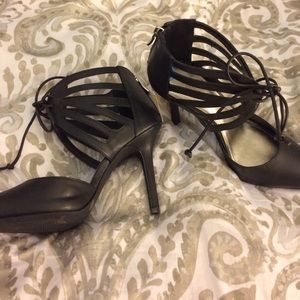 NWOT BCBGeneration Lace Up Delphina Heels