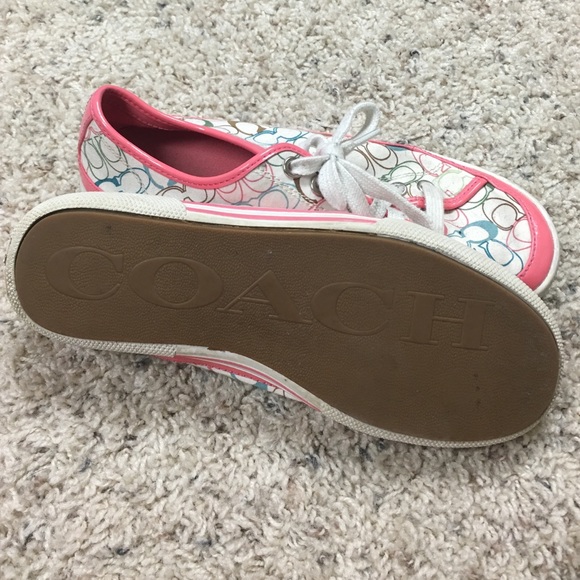 Lightly worn Coach sneakers! - Picture 2 of 2