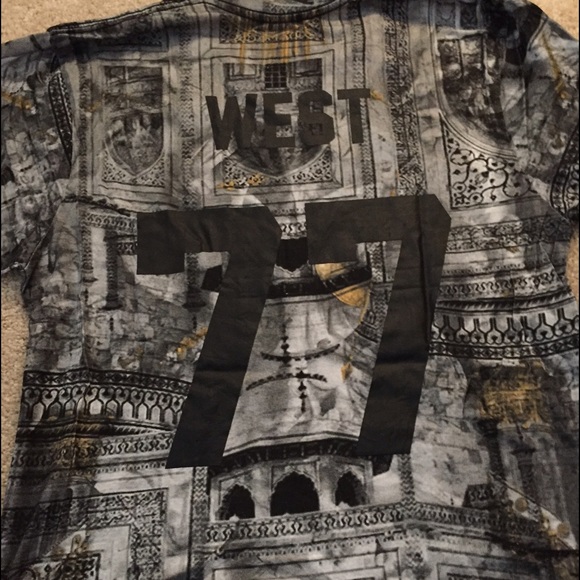 Kaye west eleven Paris life is a joke shirt sz l