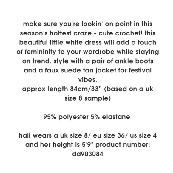 S A L E‼️NWT Missguided Embroidered Dress - Picture 4 of 4