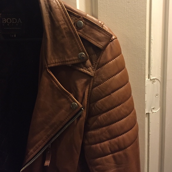 Leather Rocker Jacket - Picture 3 of 4