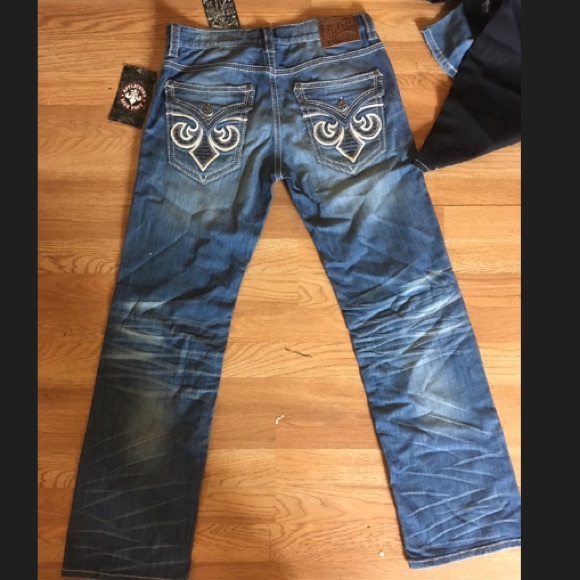 Men's Affliction Jeans - Picture 3 of 4