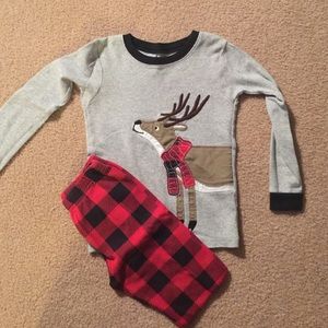 Boys Carters Reindeer PJ set
