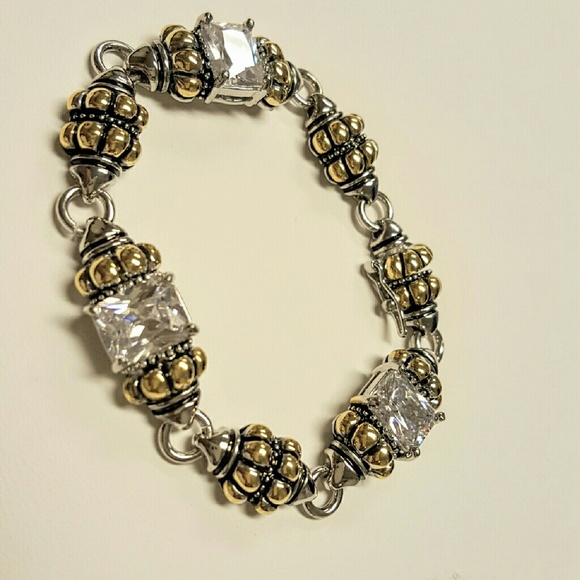 Silver & Crystal Rodhium