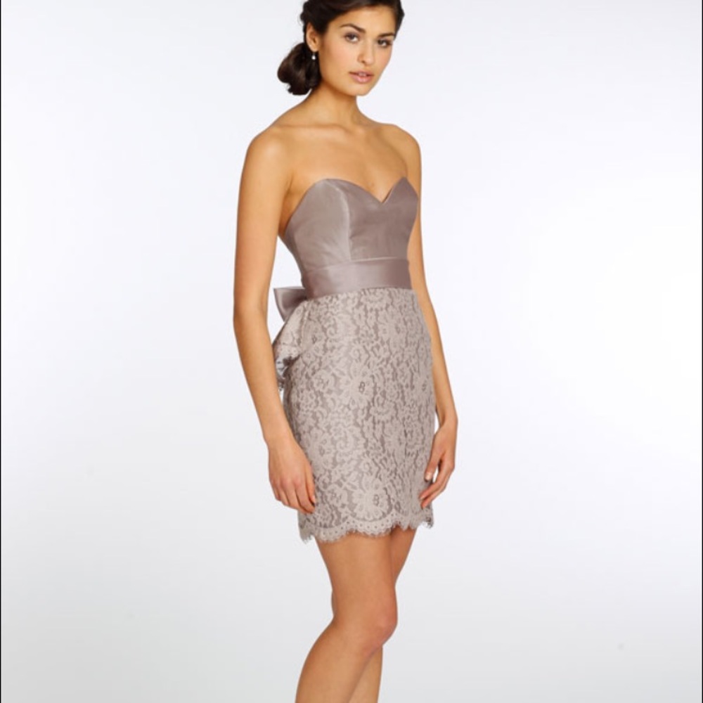 ~SOLD~ Blush bridesmaid dress.