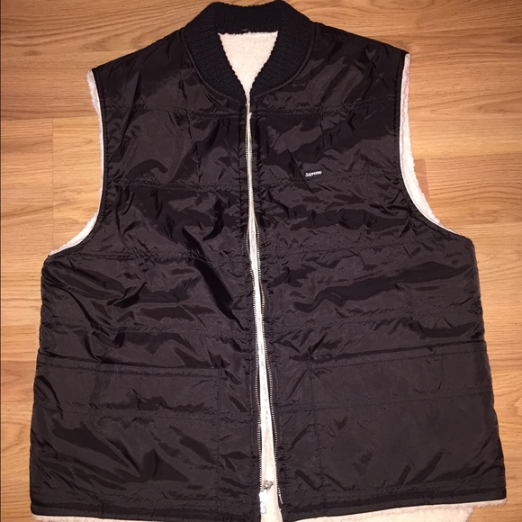 Official Supreme Reversible Vest - SOLD - Picture 1 of 4