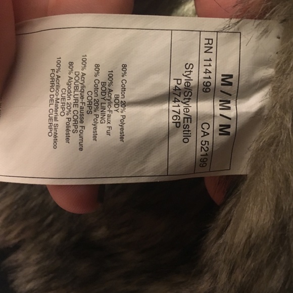Faux Fur-Lined ROXY Hoodie SIZE M - Picture 2 of 4