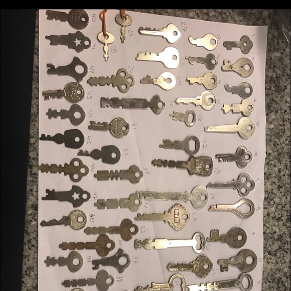 Personalized key pendant necklace - Picture 3 of 4