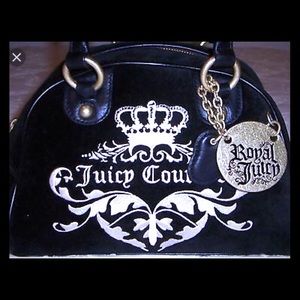 Authentic Juicy Couture Velour Bowler purse