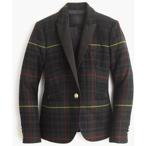 J Crew Campbell Blazer in Tartan size 10