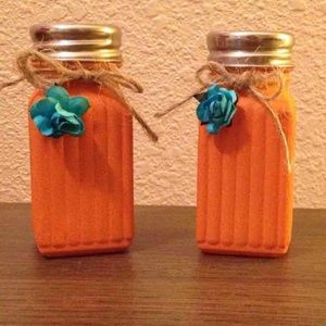 Handmade decorative salt shakers