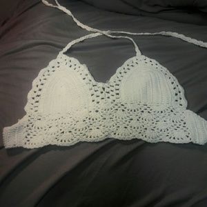 Women's Crochet Crop Top