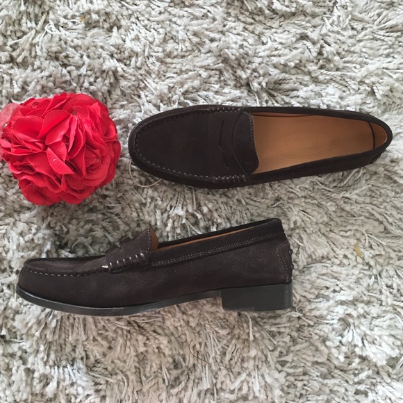 tod's suede loafers womens