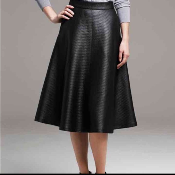 Banana Republic Jacquard Midi Skirt