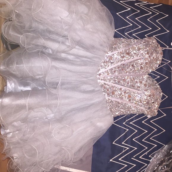 GORGEOUS FORMAL DRESS W/ CORSET.PERFECT CONDITION - Picture 1 of 3