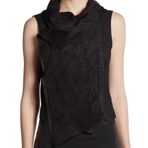 BCBGMaxAzria Jackets & Blazers - BCBG Faux Suede Vest