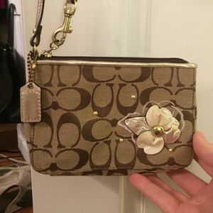 **SALE** Authentic Coach wristlet