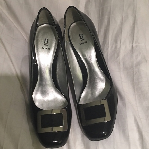 Black Patent Leather Heels