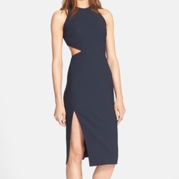 Elizabeth and James Dresses & Skirts - 'Giulia' Side Cutout Pencil Dress