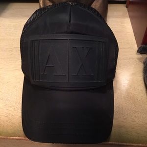 Armani Exchange black cap