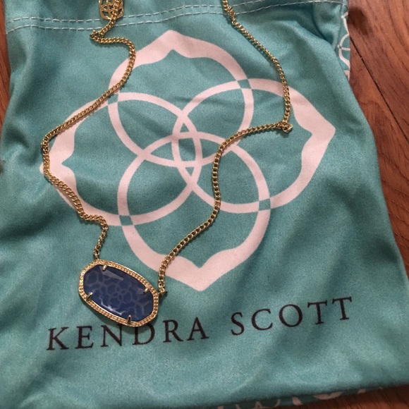 Kendra Scott Dylan Periwinkle Pendant Necklace