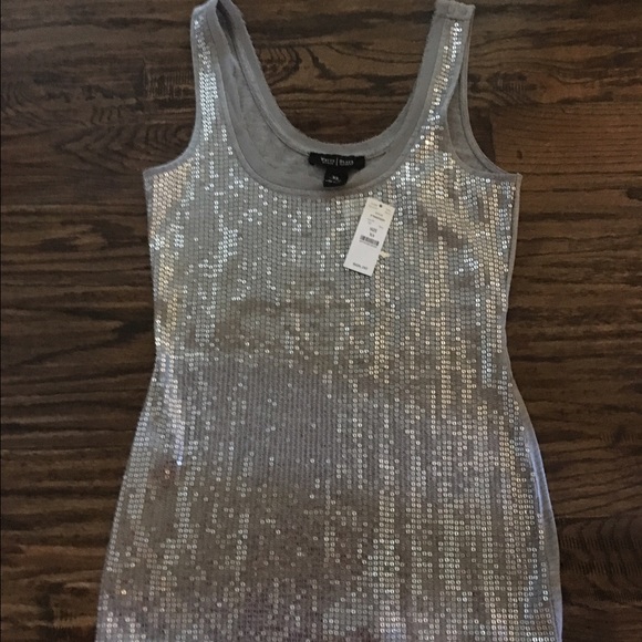 White House Black Market Tops - White House Black Market Sequin Tank