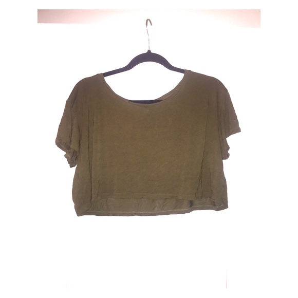 Forever 21 Tops - Forever21 Green Crop Top Size Small