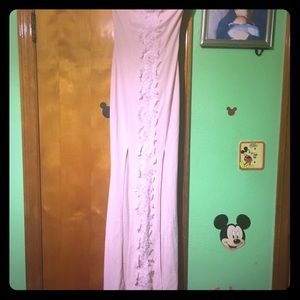 Pink dress with slits on both sides❤️make an offer