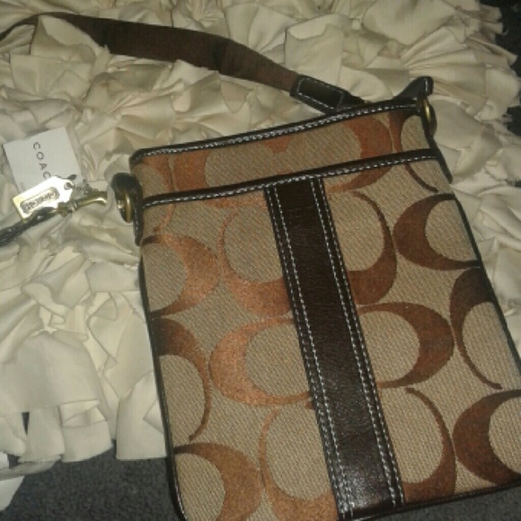 Coach cross body bag