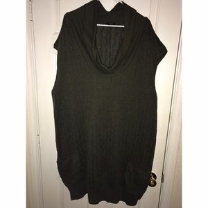 Knit sweater dress
