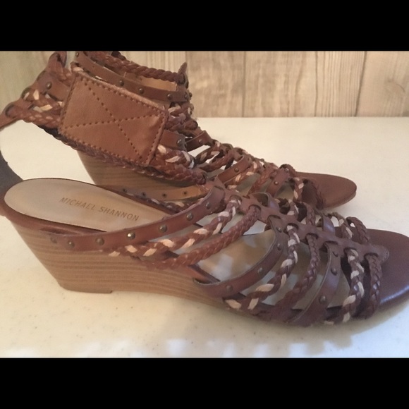 Michael Shannon Wedge Sandals