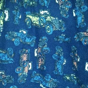 Lularoe TC antique cars- navy background