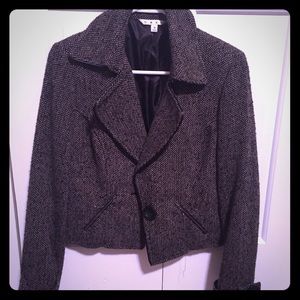 Black and Tan Moto Jacket