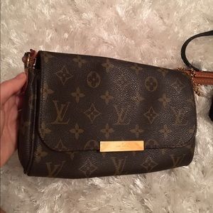Louis Vuitton favorite PM monogram bag purse
