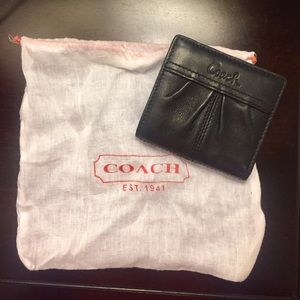 Authentic Black Coach Wallet