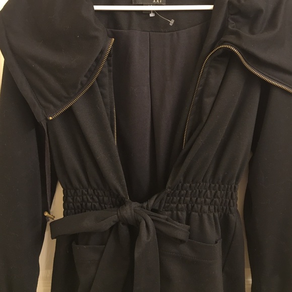 Super cute black jacket!! Forever 21