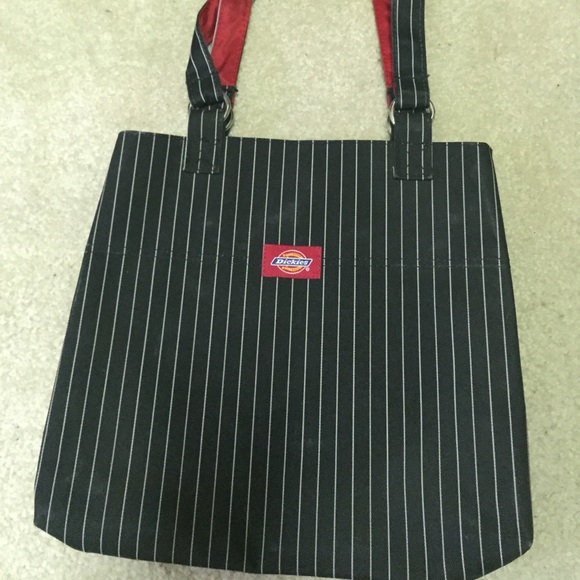Dickies pinstriped purse