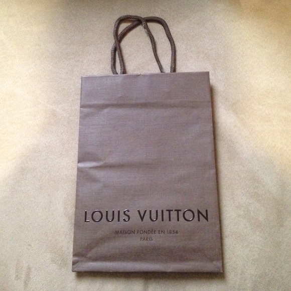 Louis Vuitton shopping bag